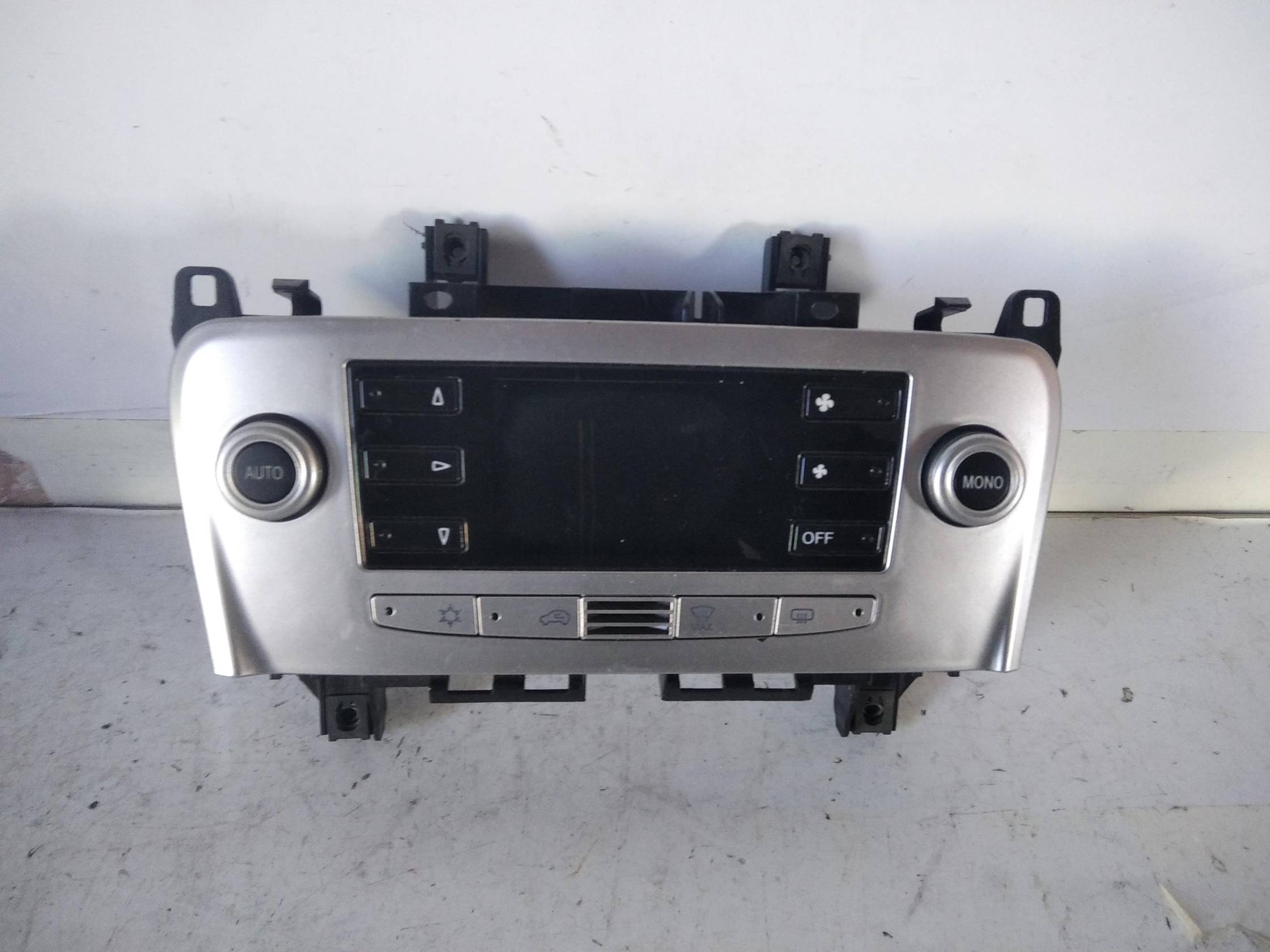 Blocco comando climatizzazione